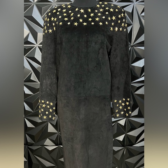 Pia Rucci Leather Suede Dress - Picture 3 of 5